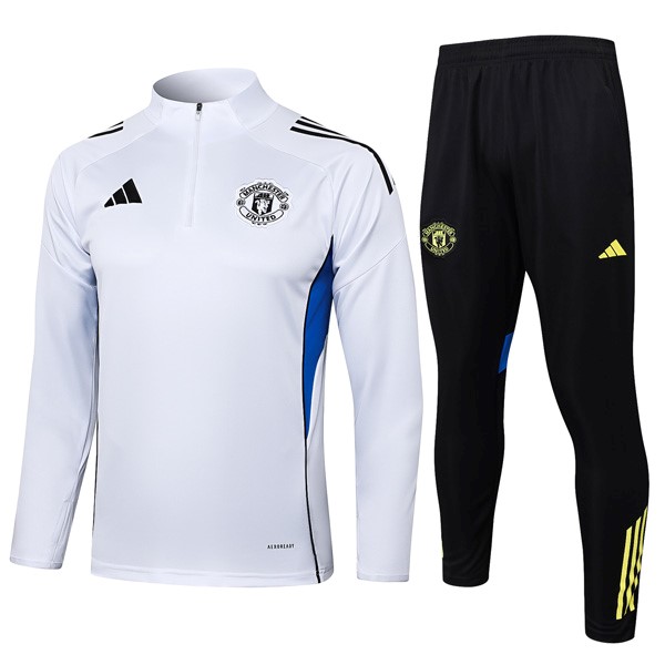 Sudadera De Training Manchester United 2025/26 Blanco 5